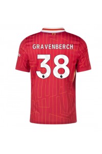 Liverpool Ryan Gravenberch #38 Voetbaltruitje Thuis tenue 2024-25 Korte Mouw